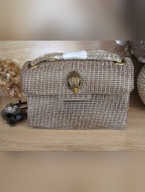 Kurt Geiger Mini Fabric Kensigton Bag.